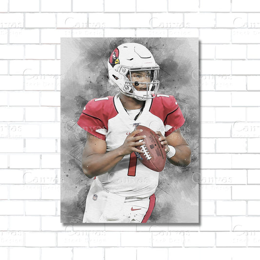 Kyler Murray Canvas Wall Art – Arizona Cardinals NFL QB