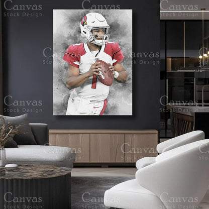 Kyler Murray quarterback sports decor