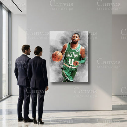 Kyrie Irving professional basketball sports canvas