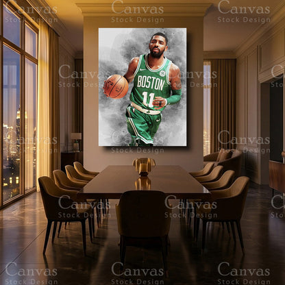 Kyrie Irving luxury NBA wall decor