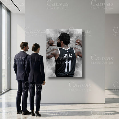 Kyrie Irving basketball sports wall art