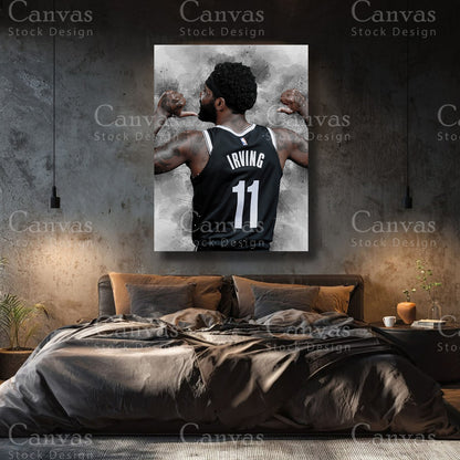 Kyrie Irving premium basketball wall decor