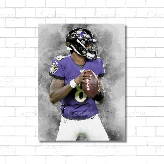 Lamar Jackson Poster