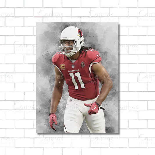 Larry Fitzgerald Canvas Wall Art