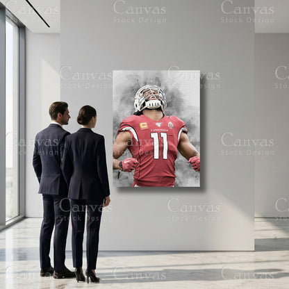 Larry Fitzgerald premium sports canvas