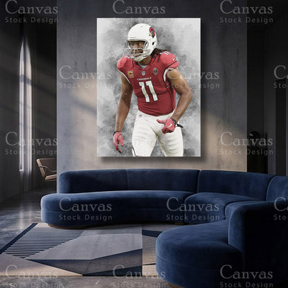Larry Fitzgerald premium football artwork