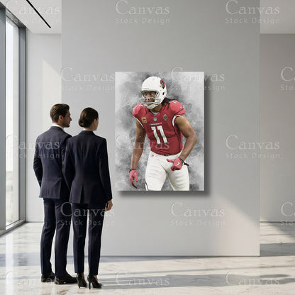 Larry Fitzgerald football legacy canvas