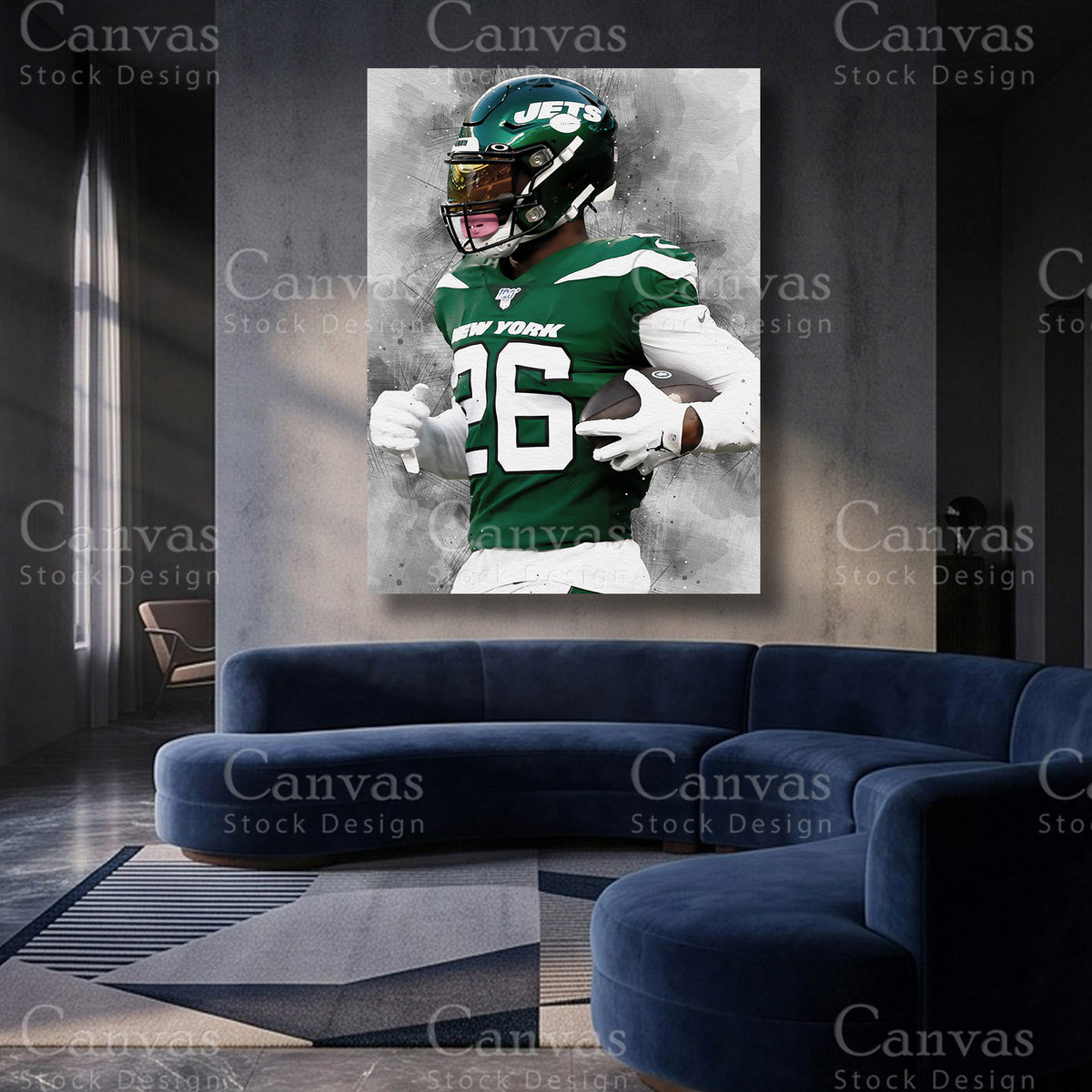 Le’Veon Bell football player artwork