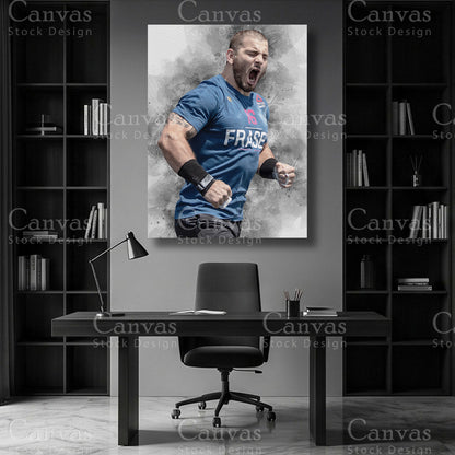 Mat Fraser CrossFit Canvas Wall Art