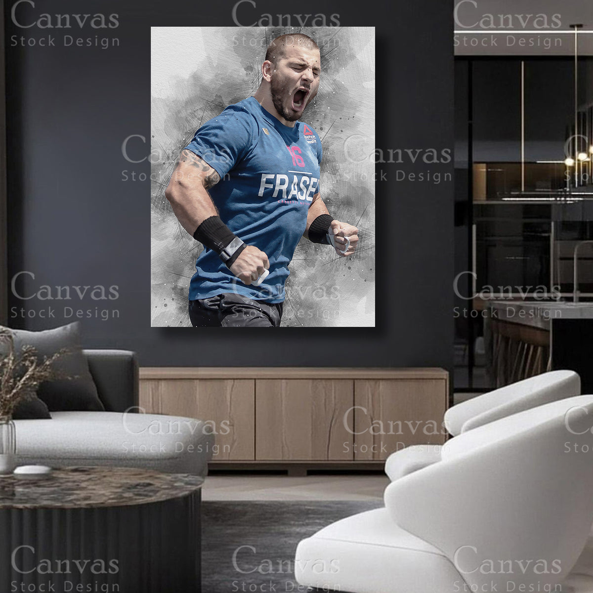 Mat Fraser Canvas Art for Refined Interiors