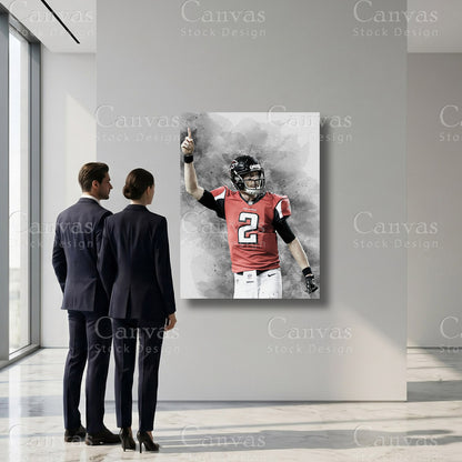 Matt Ryan NFL canvas art