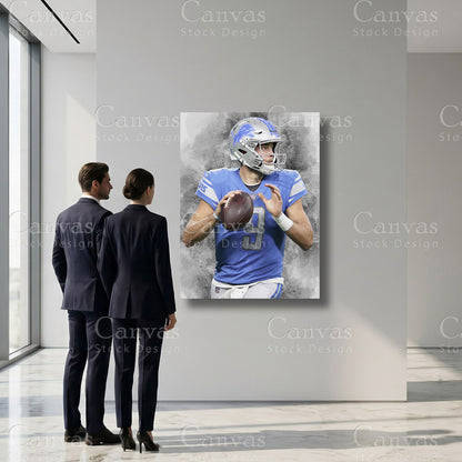Matthew Stafford premium sports wall decor
