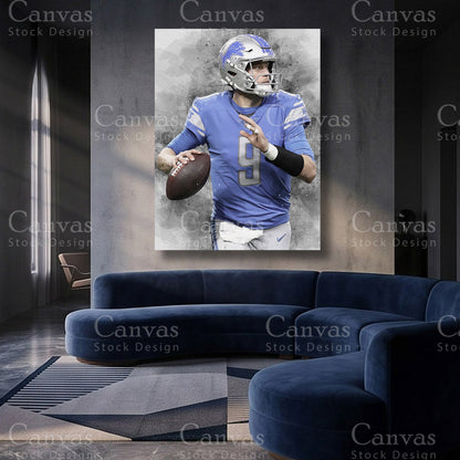 Matthew Stafford NFL player artwork