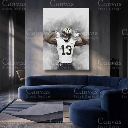 Michael Thomas football artwork