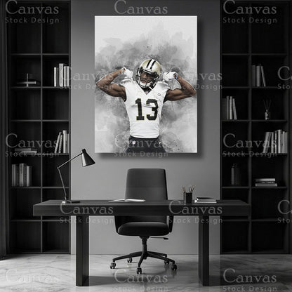 Michael Thomas NFL canvas art
