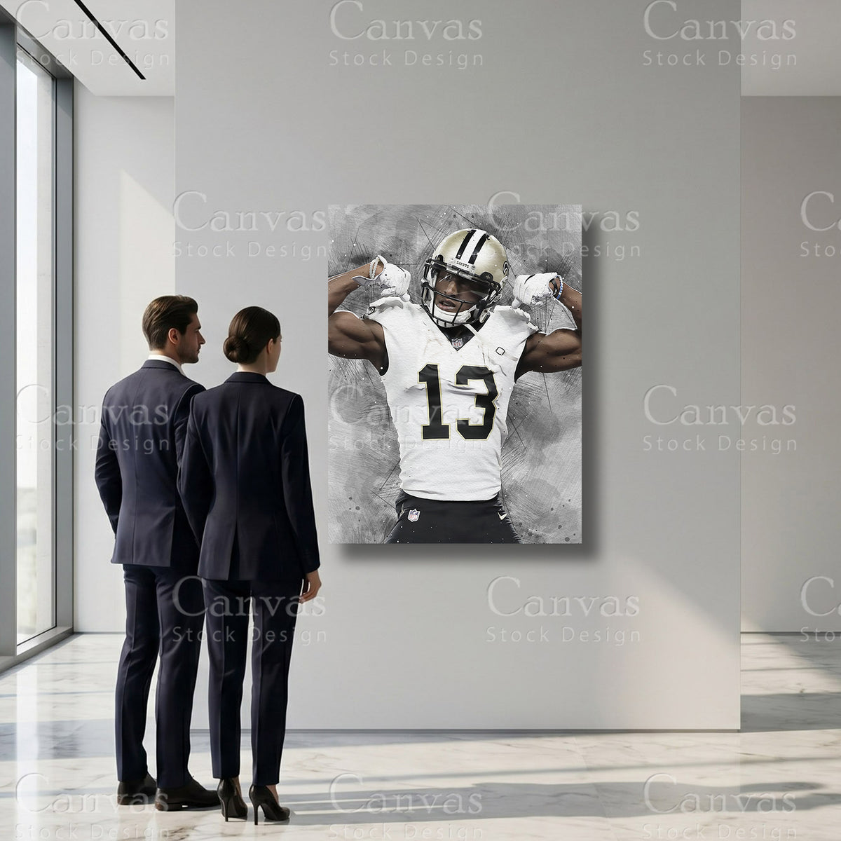 Michael Thomas premium canvas wall decor