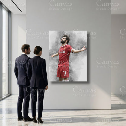 Mohamed Salah Football Sports Artwork