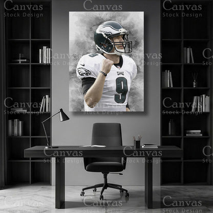 Nick Foles quarterback football wall art