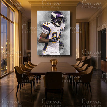 Randy Moss luxury NFL wall decor