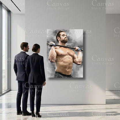 Rich Froning Sports Canvas Artwork