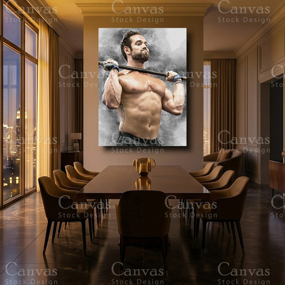 Rich Froning Luxury CrossFit Wall Art