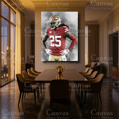 Richard Sherman luxury NFL wall decor