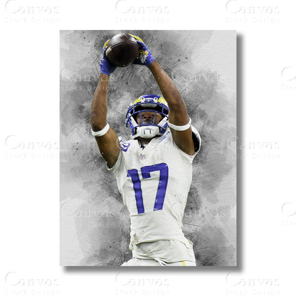Robert Woods Signature NFL Canvas Wall Art