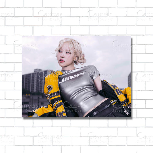 ROSÉ Canvas Wall Art – BLACKPINK K-pop Poster Print