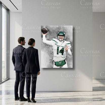 Sam Darnold professional football sports artwork