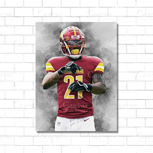 Sean Taylor Canvas Wall Art