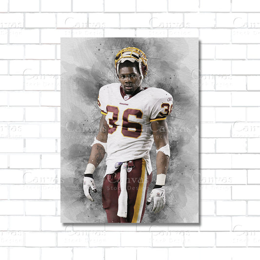 Sean Taylor Canvas Wall Art – Washington Redskins Legend