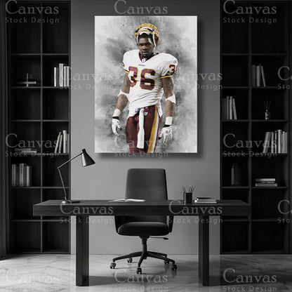 Sean Taylor football safety wall art