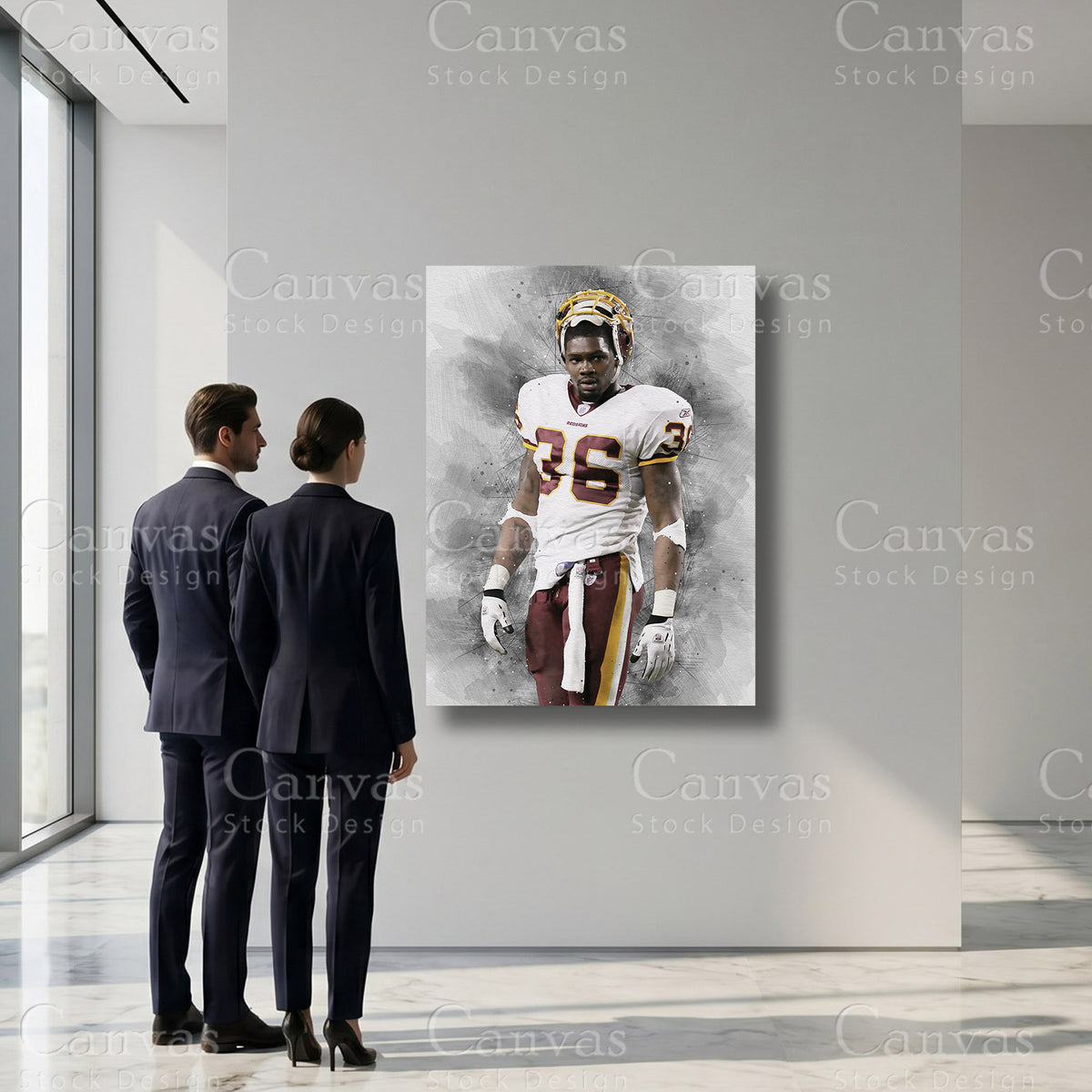 Sean Taylor professional football sports artwork