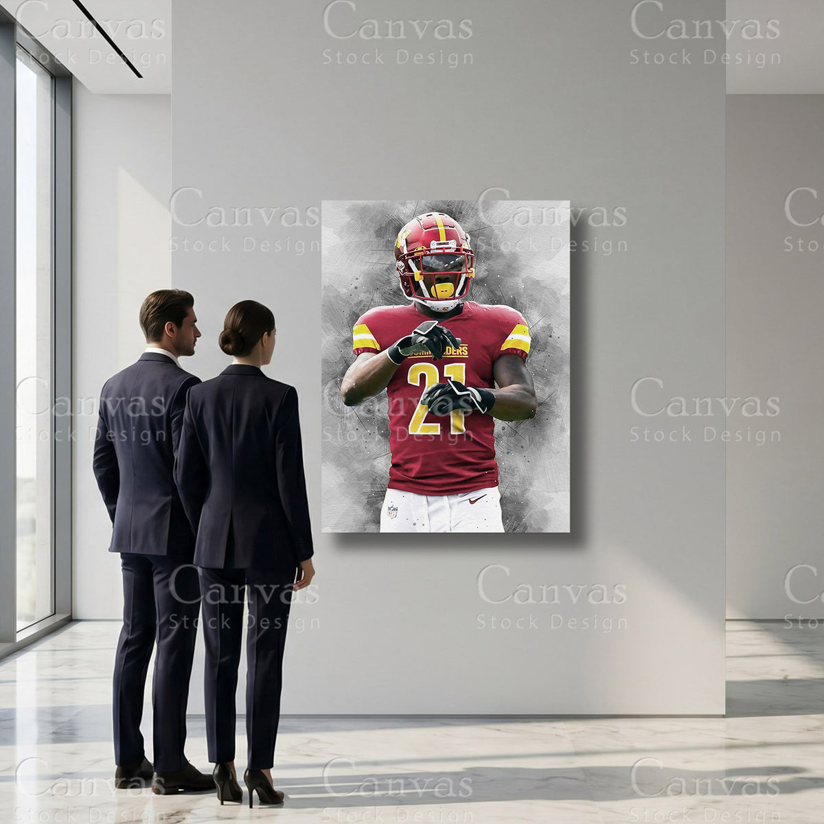 Sean Taylor professional football sports artwork