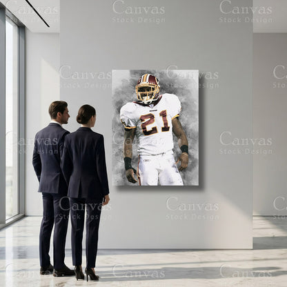 Sean Taylor athlete sports canvas wall art