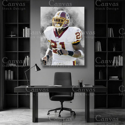 Sean Taylor football safety wall art