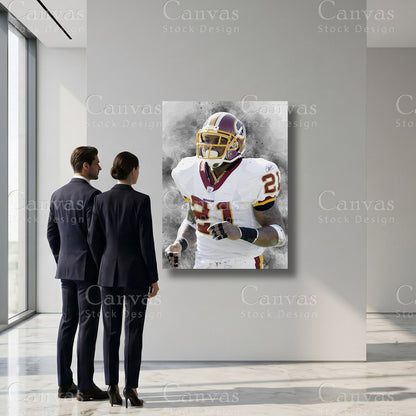 Sean Taylor professional football sports wall art