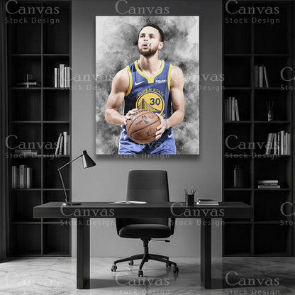 Stephen Curry basketball player canvas