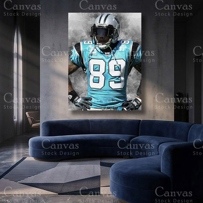 Steve Smith NFL canvas artwork