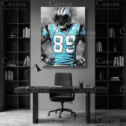 Steve Smith football player wall art