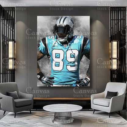 Steve Smith athlete artwork on premium canvas