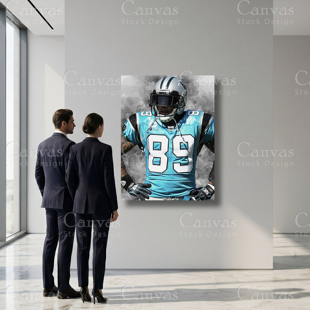 Steve Smith professional football sports artwork