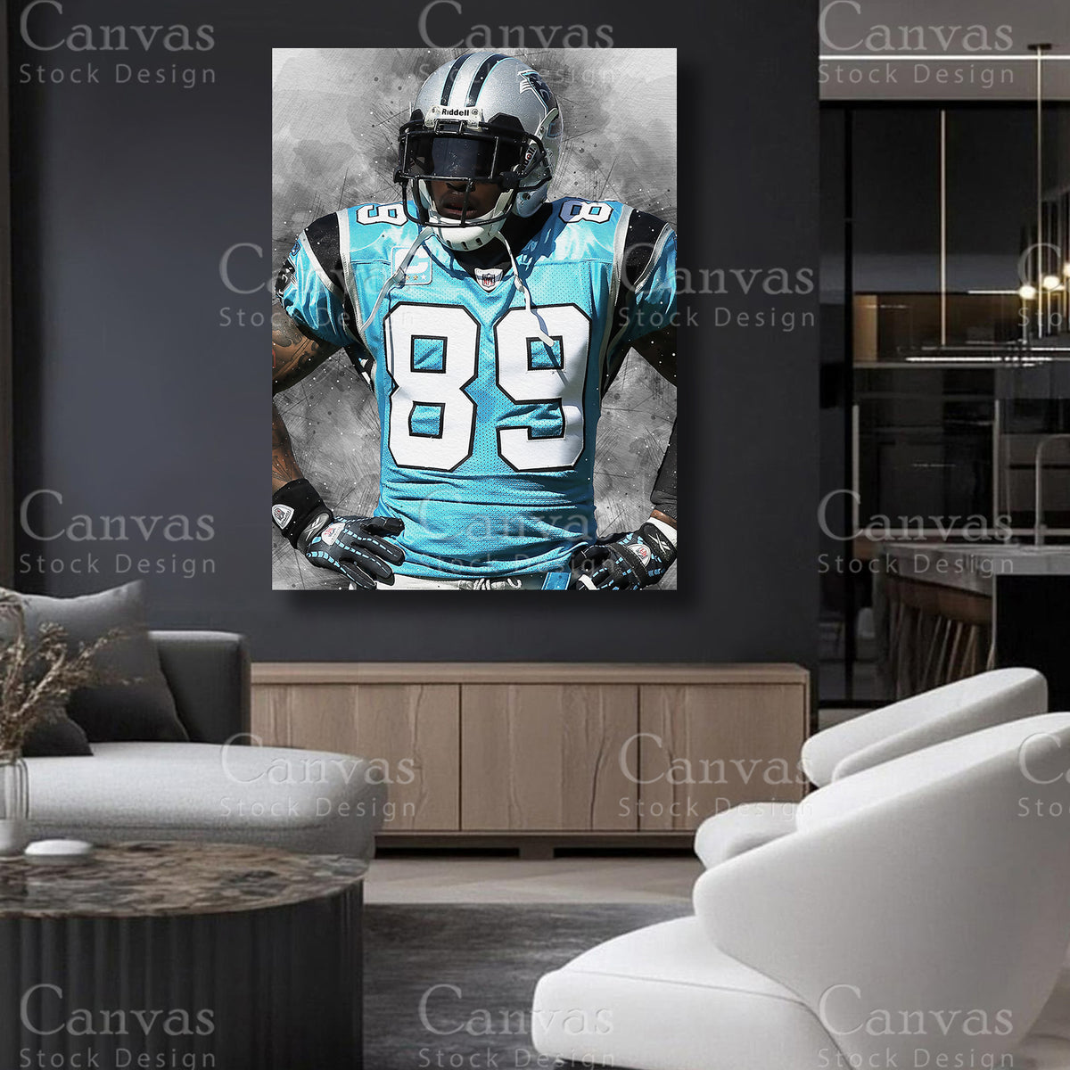 Steve Smith statement football canvas artwork