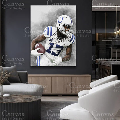TY Hilton premium matte cotton canvas wall art