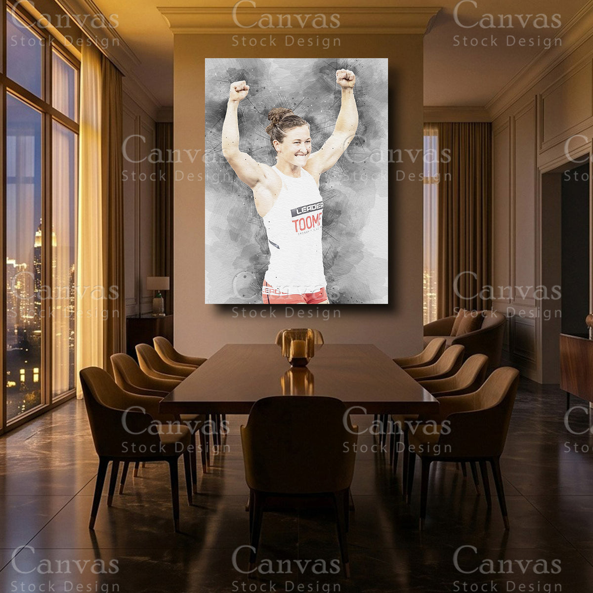 Tia-Clair Toomey premium fitness wall decor