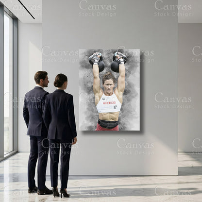 Tia-Clair Toomey Sports Canvas Artwork
