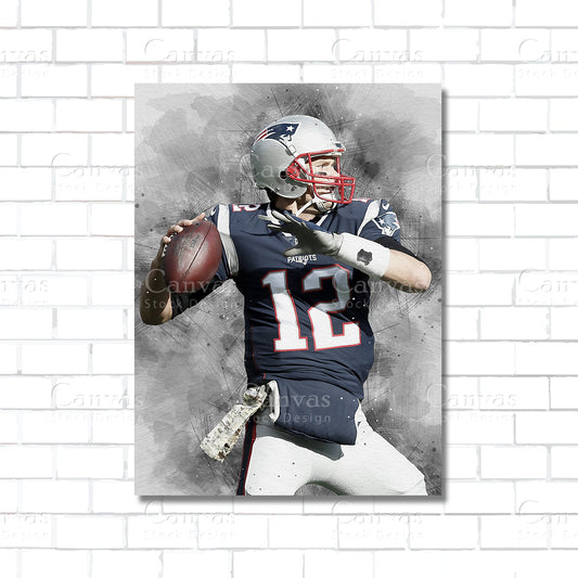 Tom Brady art