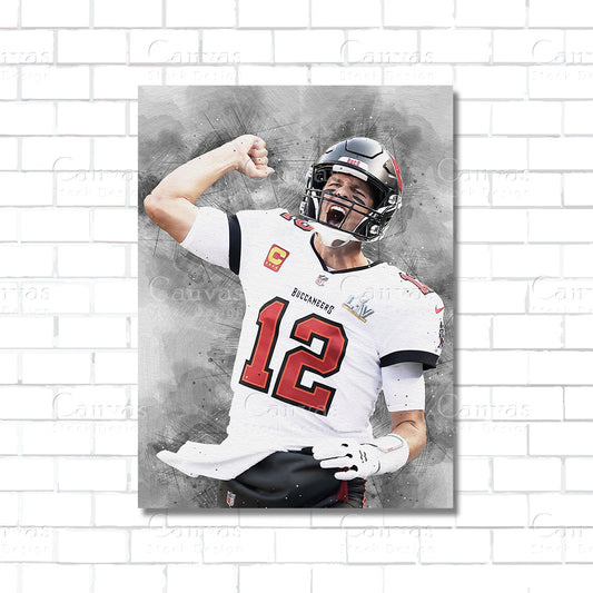 Tom Brady Poster