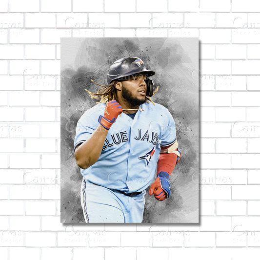 Vladimir Guerrero Canvas Wall Art